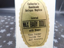 wax paper doll box